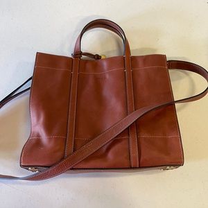 Fossil leather purse